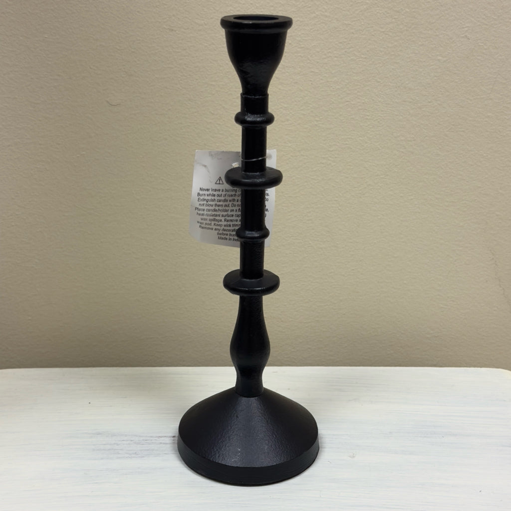 Black Candlestick Holder