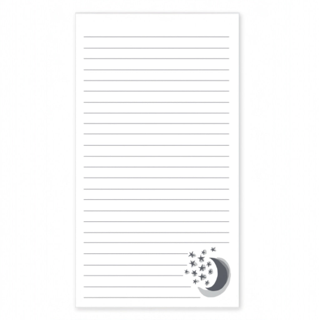 Camping Icons Sun/Moon Fabric List Pad