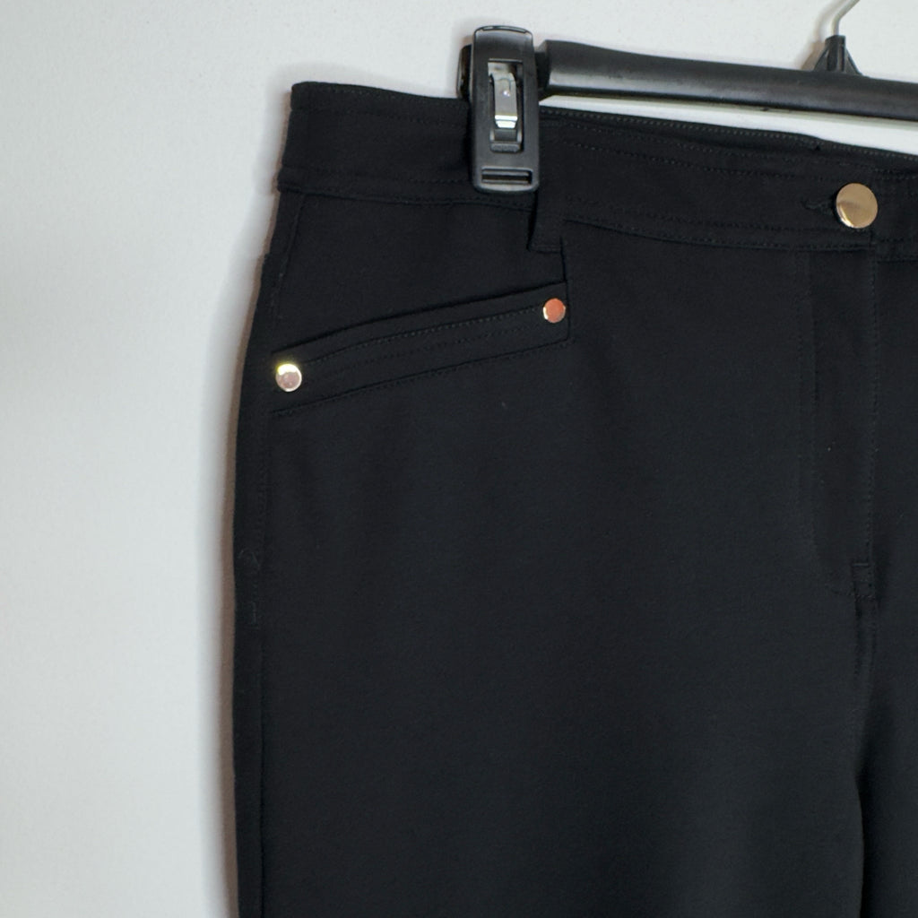 Chico's So Slimming Refined Ponte Ankle Pants - Size 12