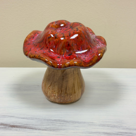 Glossy Color Washed Mushroom