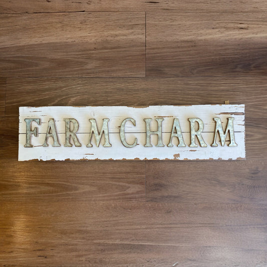 Farm Charm Sign