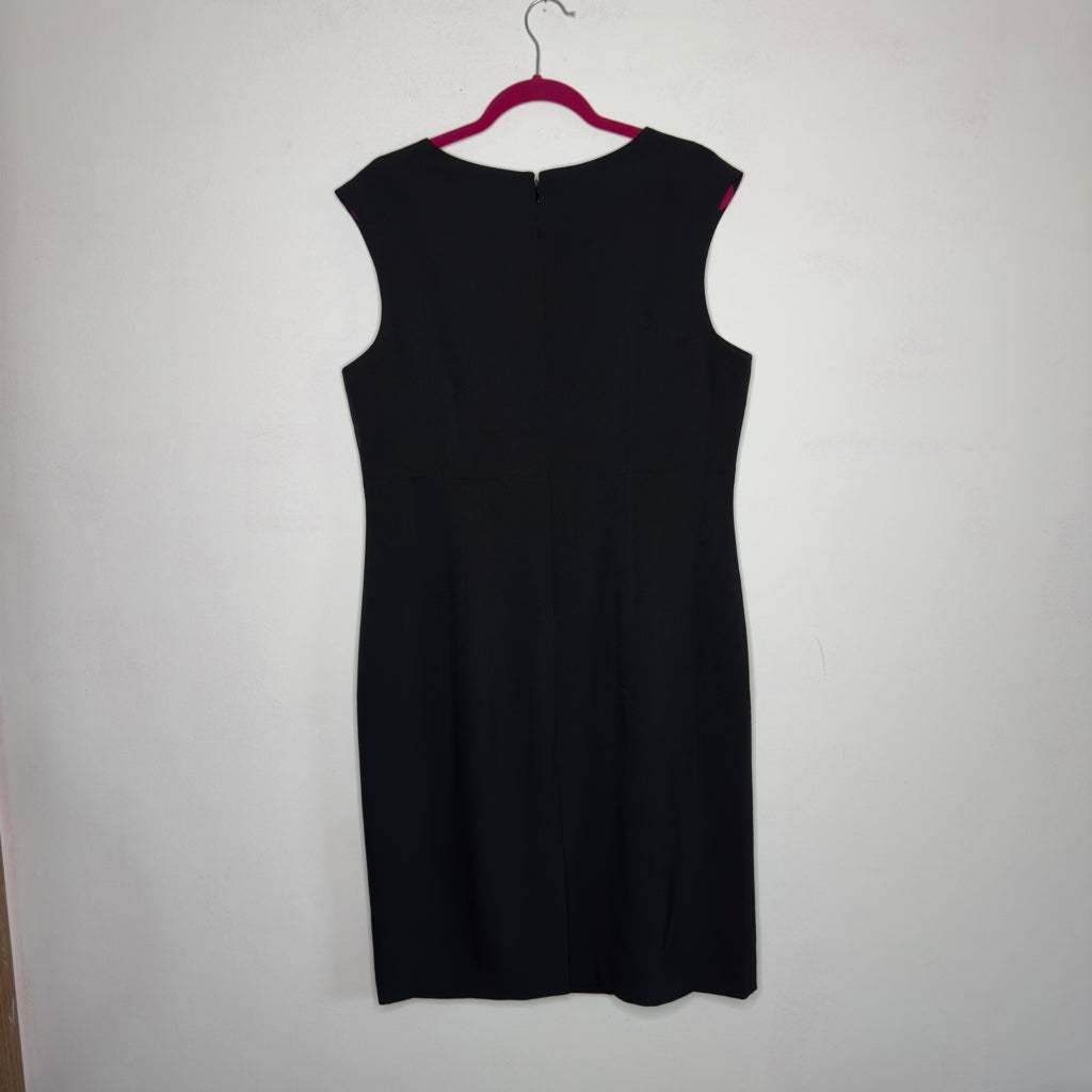 Black Label by Evan Picone Sheath Dress - Size 14