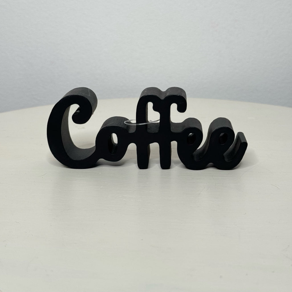 Coffee Block Sign