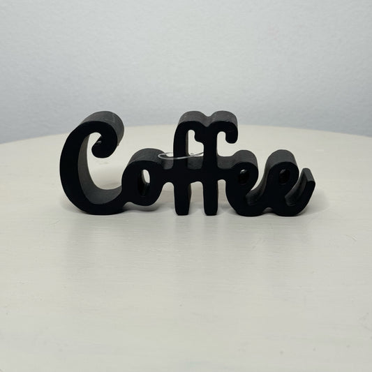 Coffee Block Sign