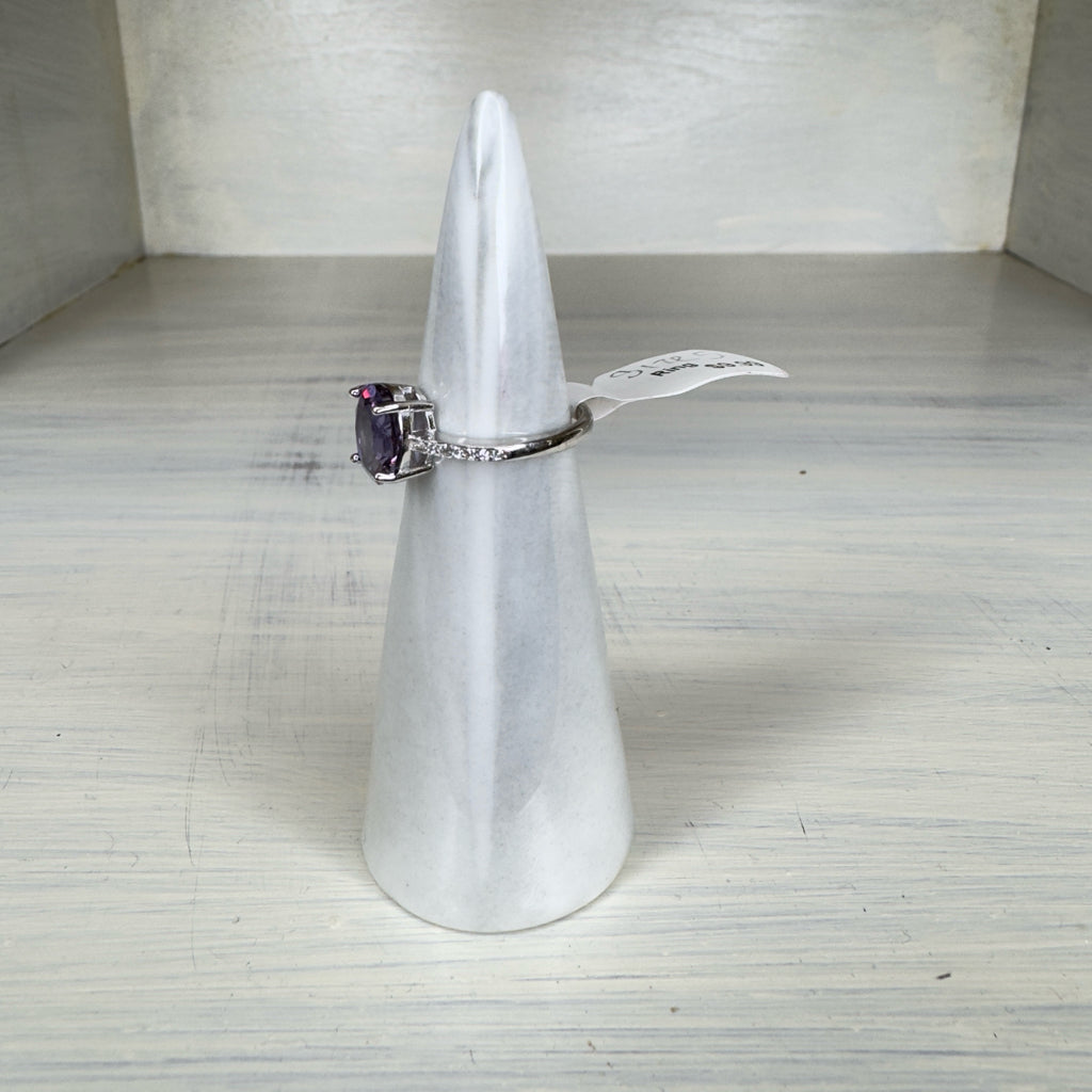 Amethyst Look Ring - Size 5