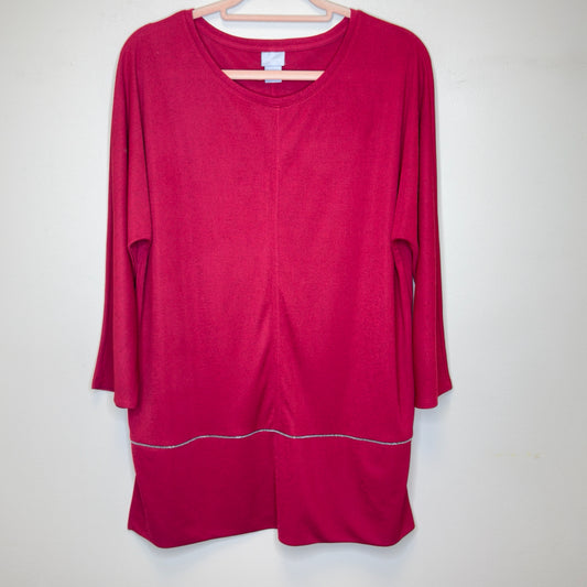 Chico's Dolman Sleeve Tunic - Size Large