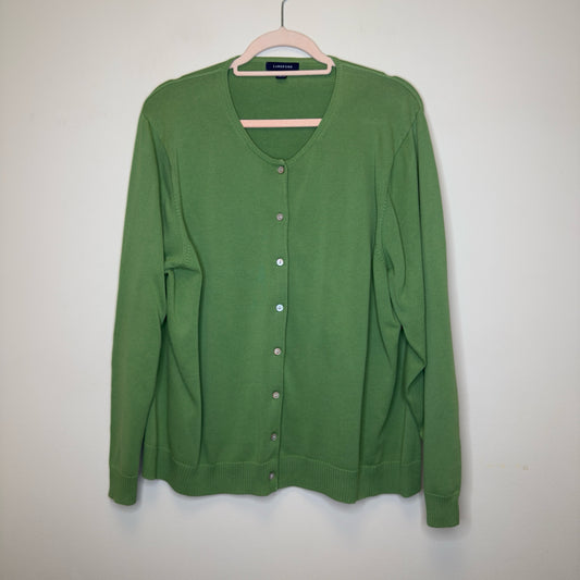 Lands End Cardigan Sweater - Size 2X