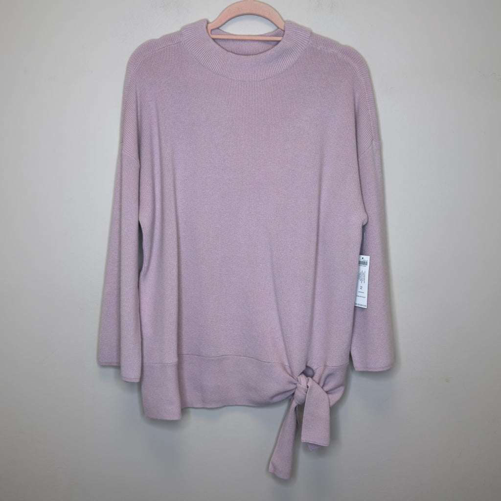 Chico's Side Tie Detail Pullover Sweater - Size Large