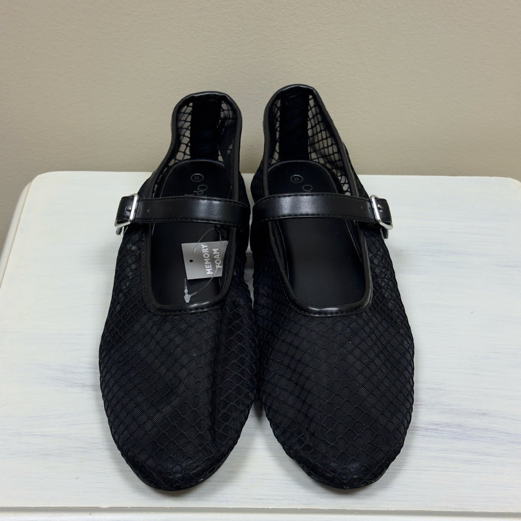 Ophelia Roe Mary Jane Mesh Flats - Size 11