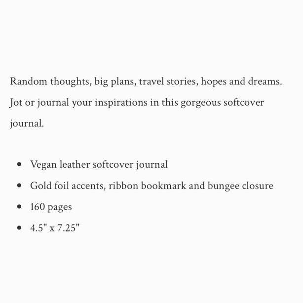 Now or Never Coral Softcover Journal