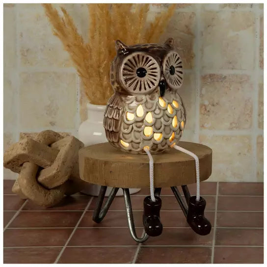 Owl Light Up Shelf Sitter