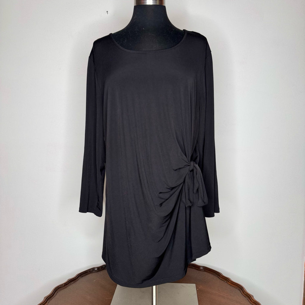 Avenue Tie-Front Top - Size 2X (18/20)