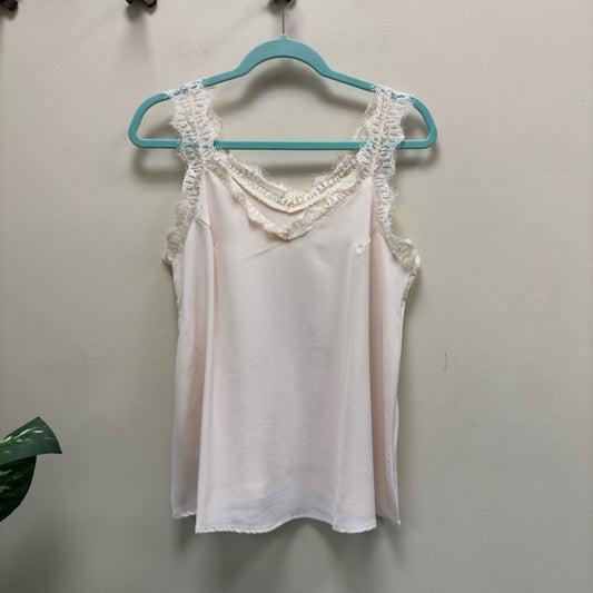 Lace Trim Cami - Size Medium