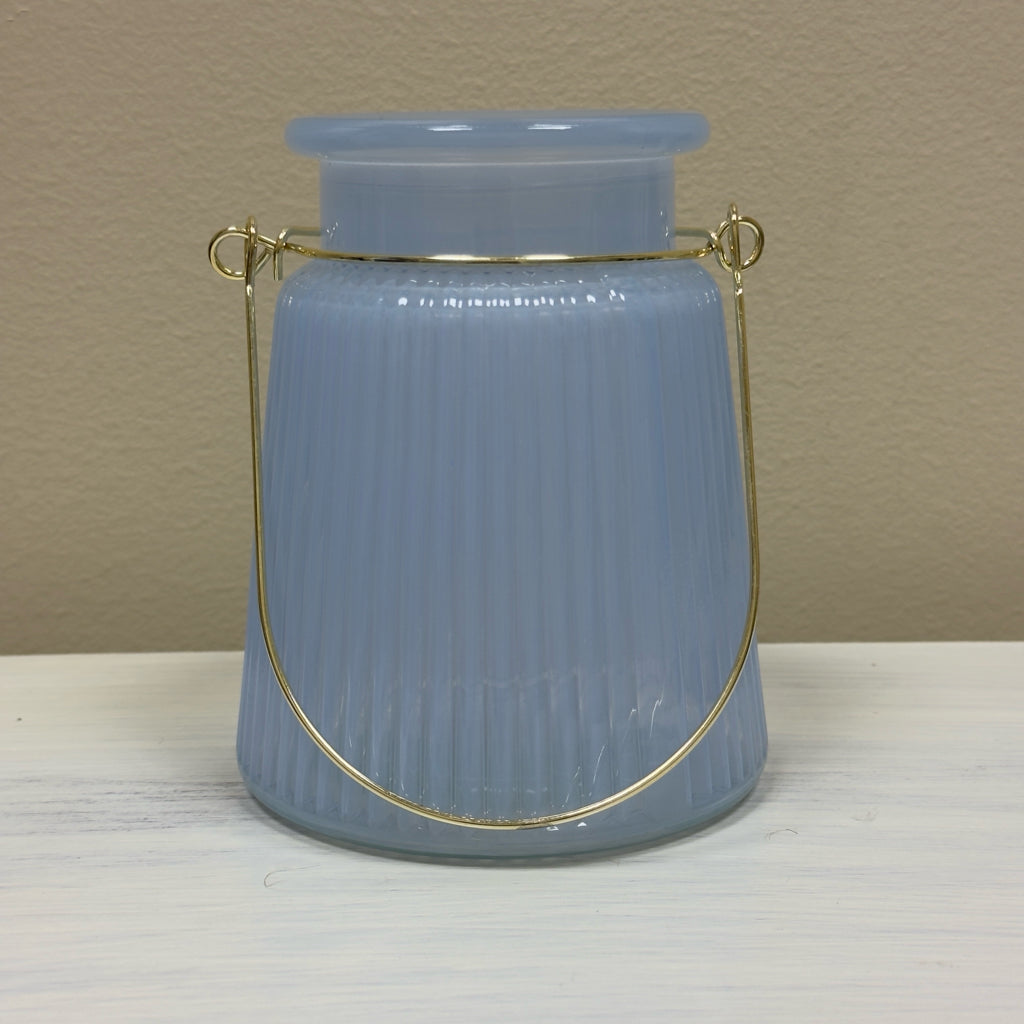 Blue Candle Holder