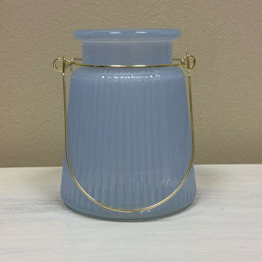 Blue Candle Holder