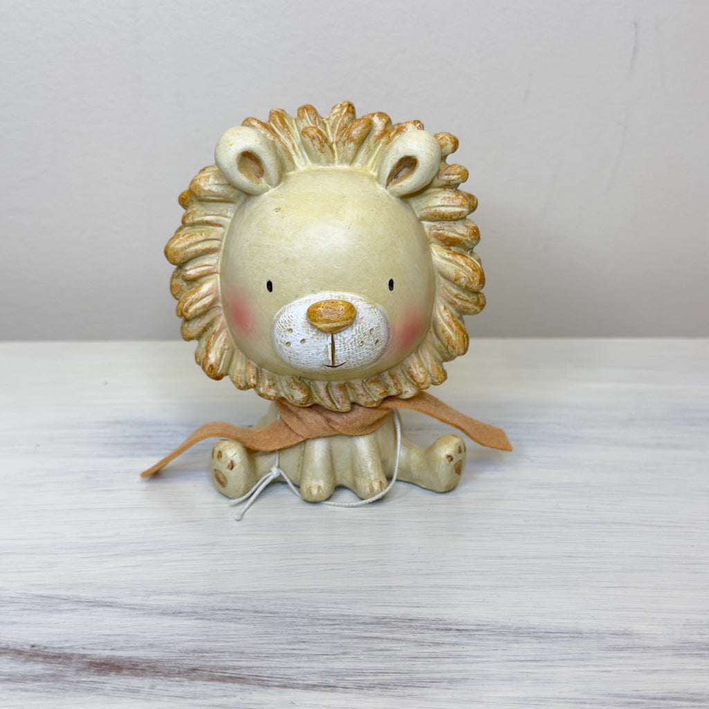 Whimsical Sitting Lion