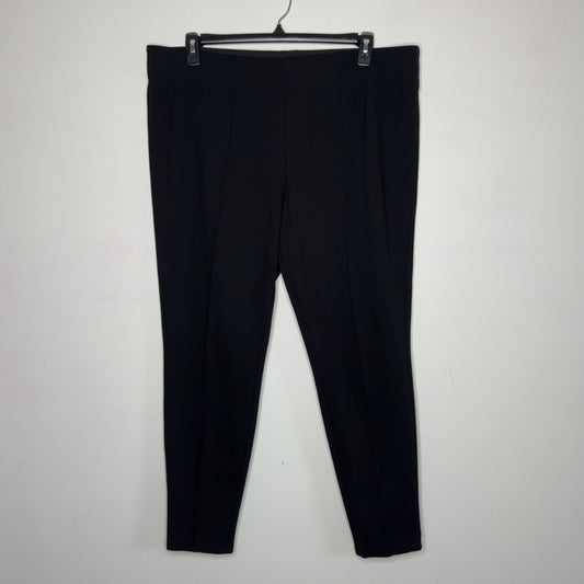 Ava + Viv Pull-On Black Pants - Size 2X