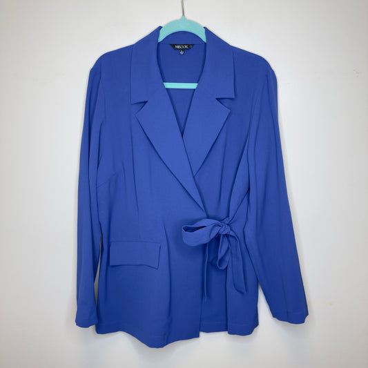 Misook Wrap Blazer Jacket - Size Large