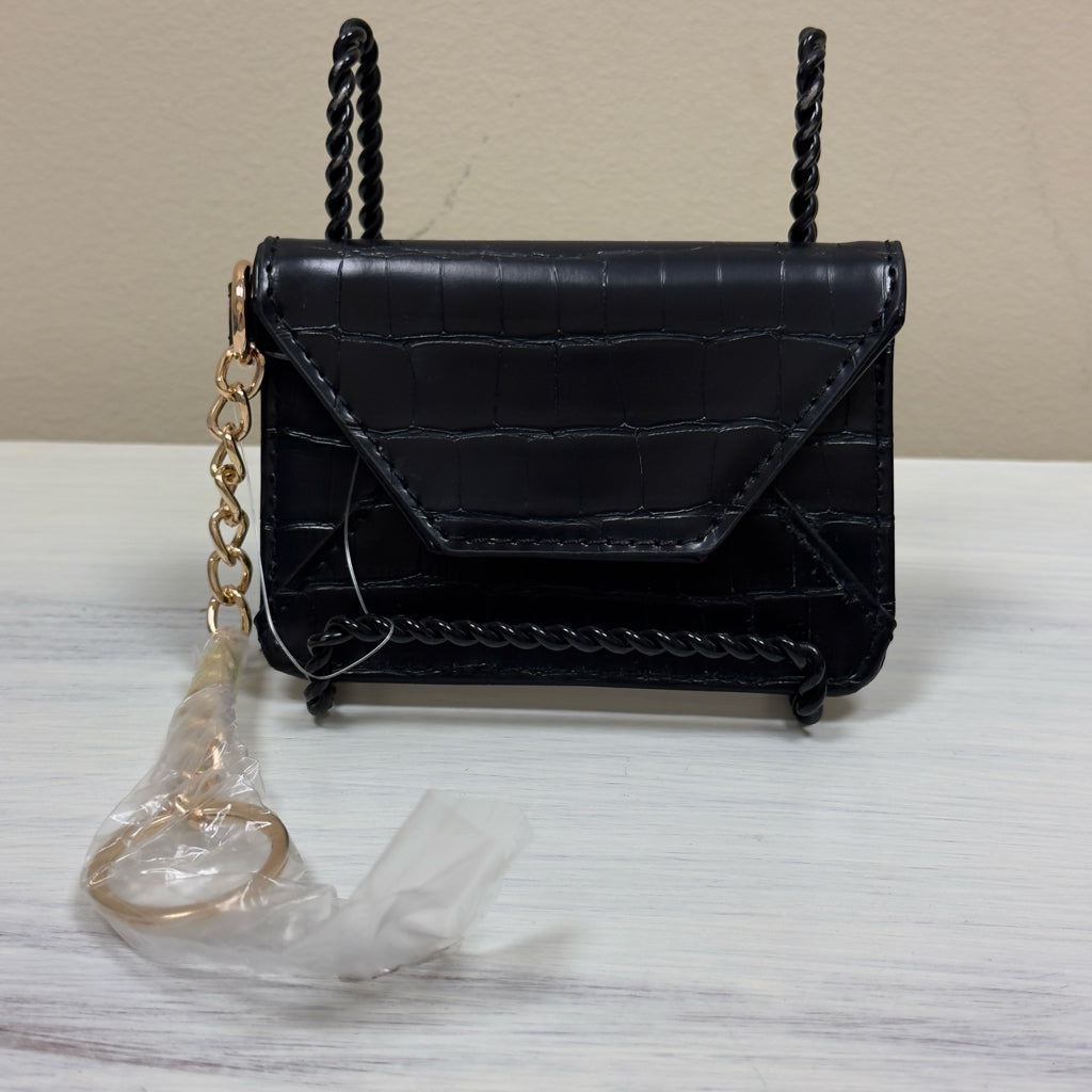 Urban Expressions Gia Croco Card Holder - Black