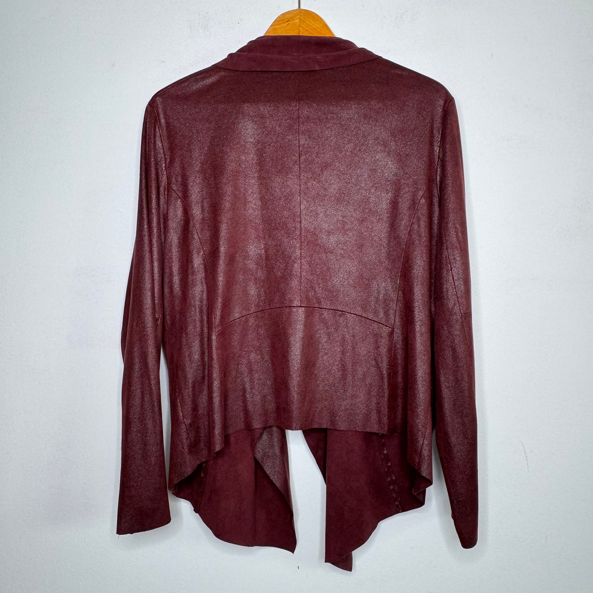 Worthington Suede-Like Drape Front Cardigan - Size XL