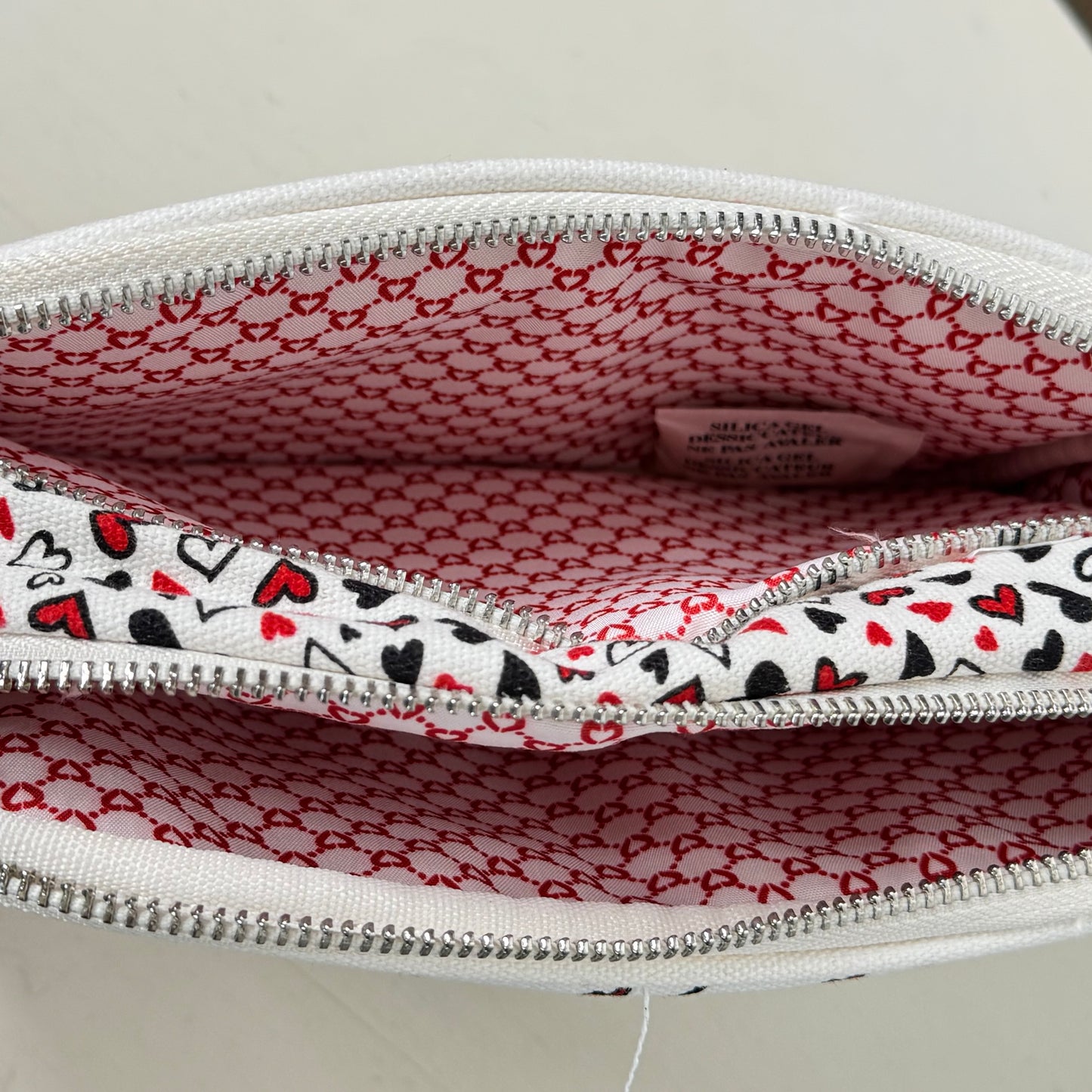 Brighton Love Scroll Canvas Crossbody Handbag