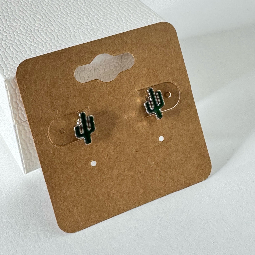 Cactus Stud Earrings