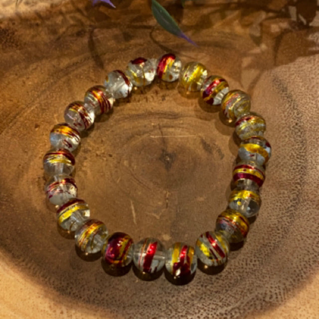 Inga Ann's Crystal Confetti Beaded Bracelet