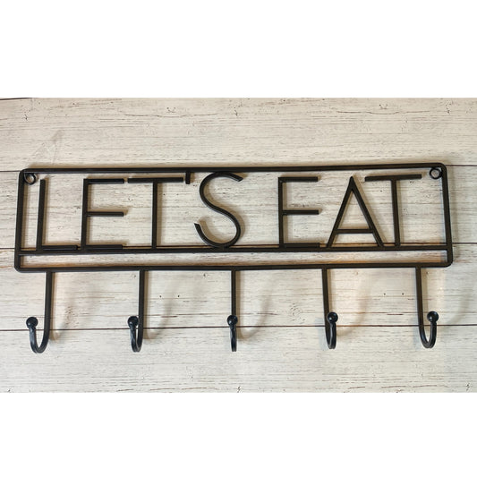 Let's Eat Wall Hook