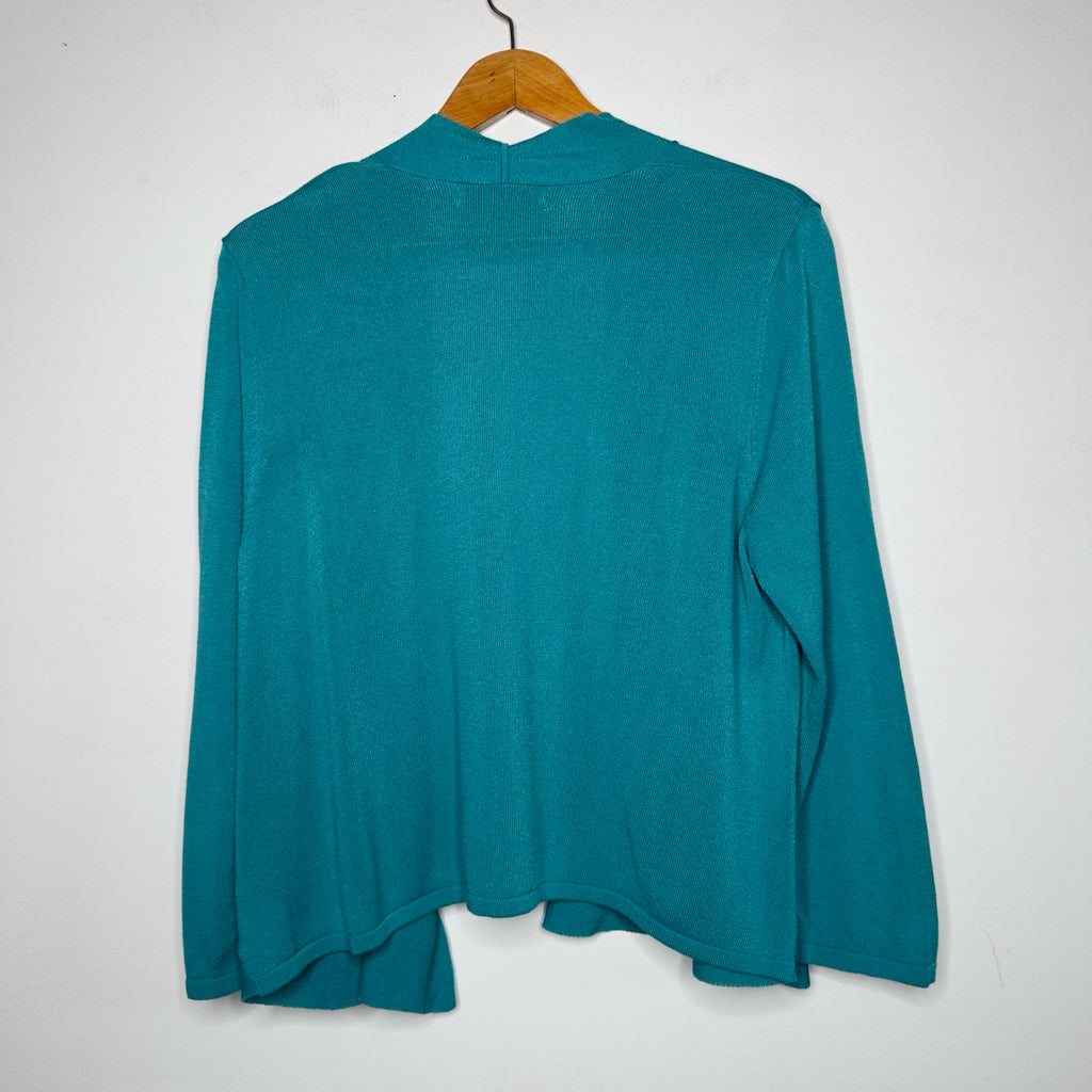 Jones Studio Open Front Lightweight Cardigan - Size Large