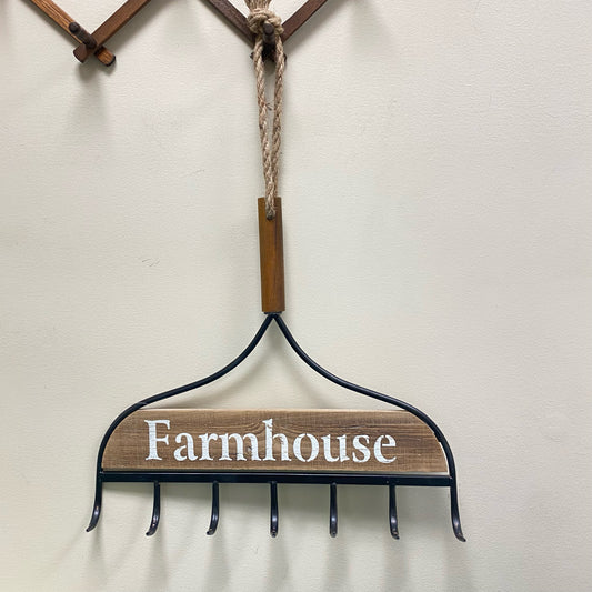 Farmhouse Rake Sign