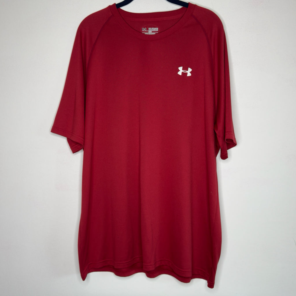 Men's Under Armour Loose Fit Heat Gear Short Sleeve Tee - Size 2XL