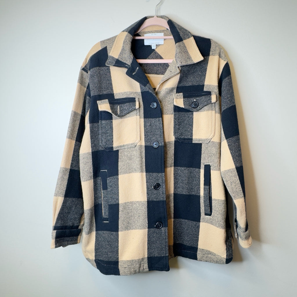 Lucky Brand Plaid Shacket - Size Small