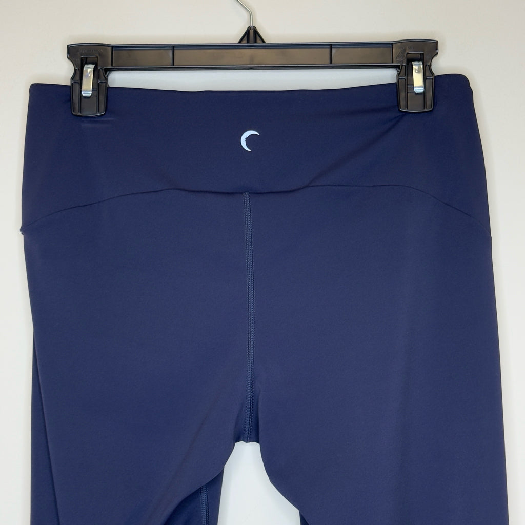 Zyia Active Navy Blue Strap Deluxe High Rise Leggings - Size 8-10