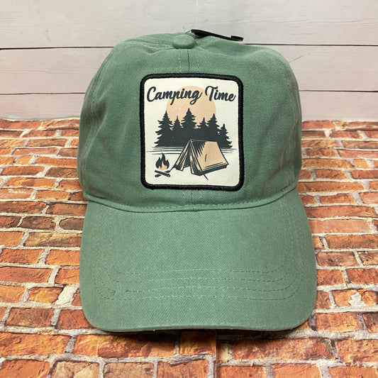 Camping Time Ball Cap