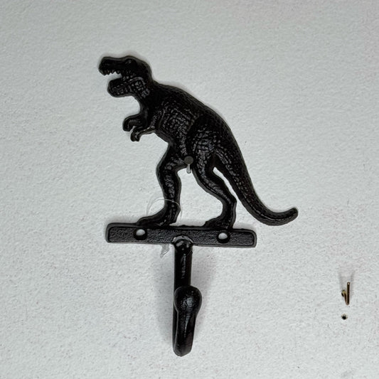 T Rex Cast Iron Coat Hook