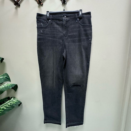 Chico's So Slimming Girlfriend Slim Leg Ankle Jeans - Size 18 Tall