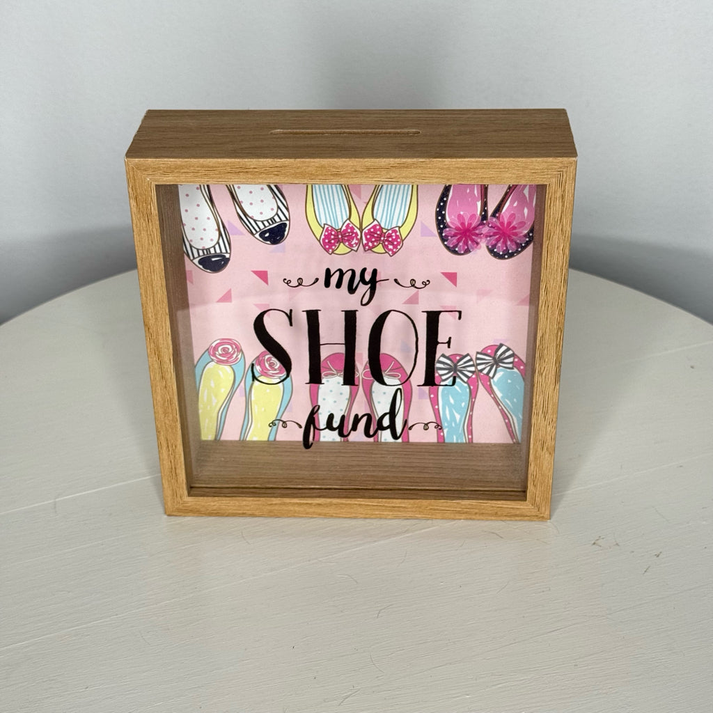 My Shoe Fund Piggy Bank