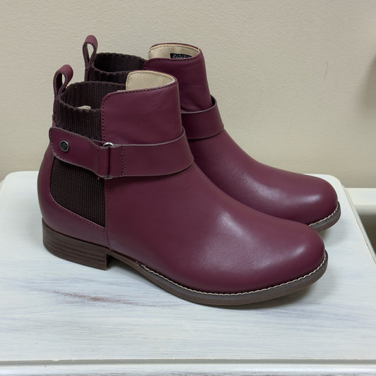 Spenco Park Avenue Bootie - Burgundy - Size 8.5 B