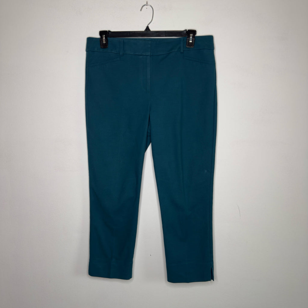 Loft Julie "The Riviera Pant" Teal Dress Pants - Size 14