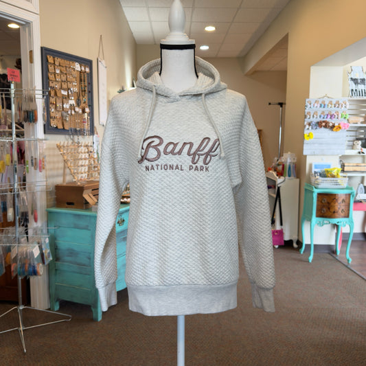 Coastal Culture "Banff National Park" Hooded Sweatshirt - Size Small