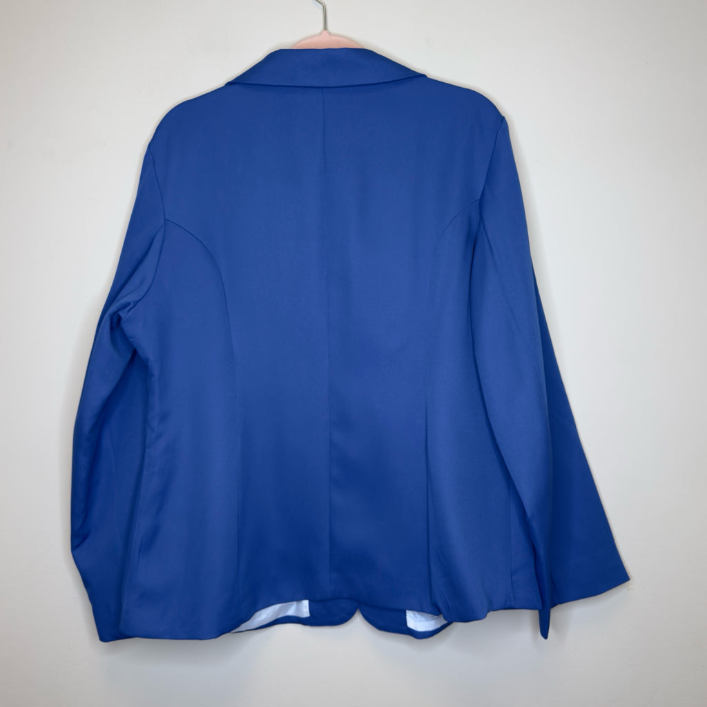 Blue Blazer Jacket - Size 2XL