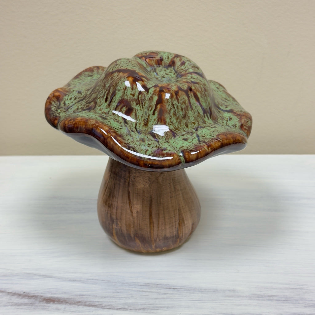 Glossy Color Washed Mushroom
