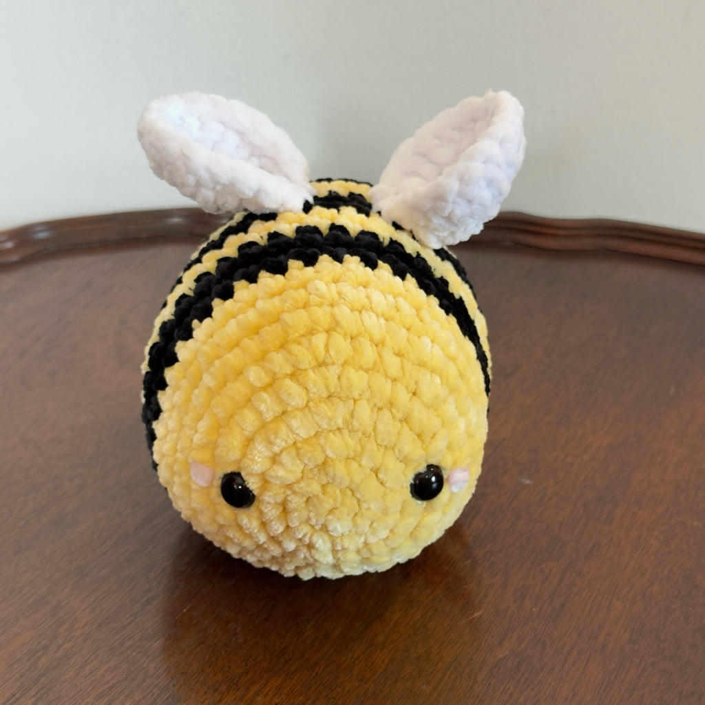 Crochet Stuffed Bumblebee