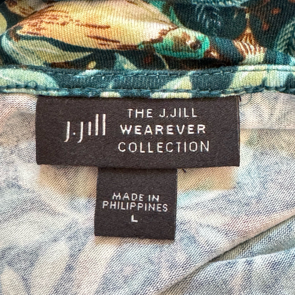 J.Jill "The J.Jill Wearever Collection" Elbow Sleeve Top - Size Large