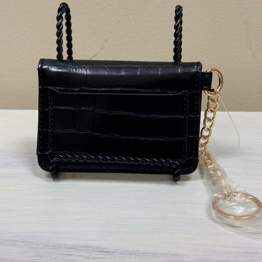 Urban Expressions Gia Croco Card Holder - Black