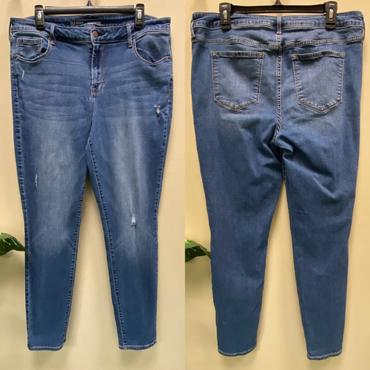Old Navy Rockstar Mid Rise Jeans - Size 16 Long