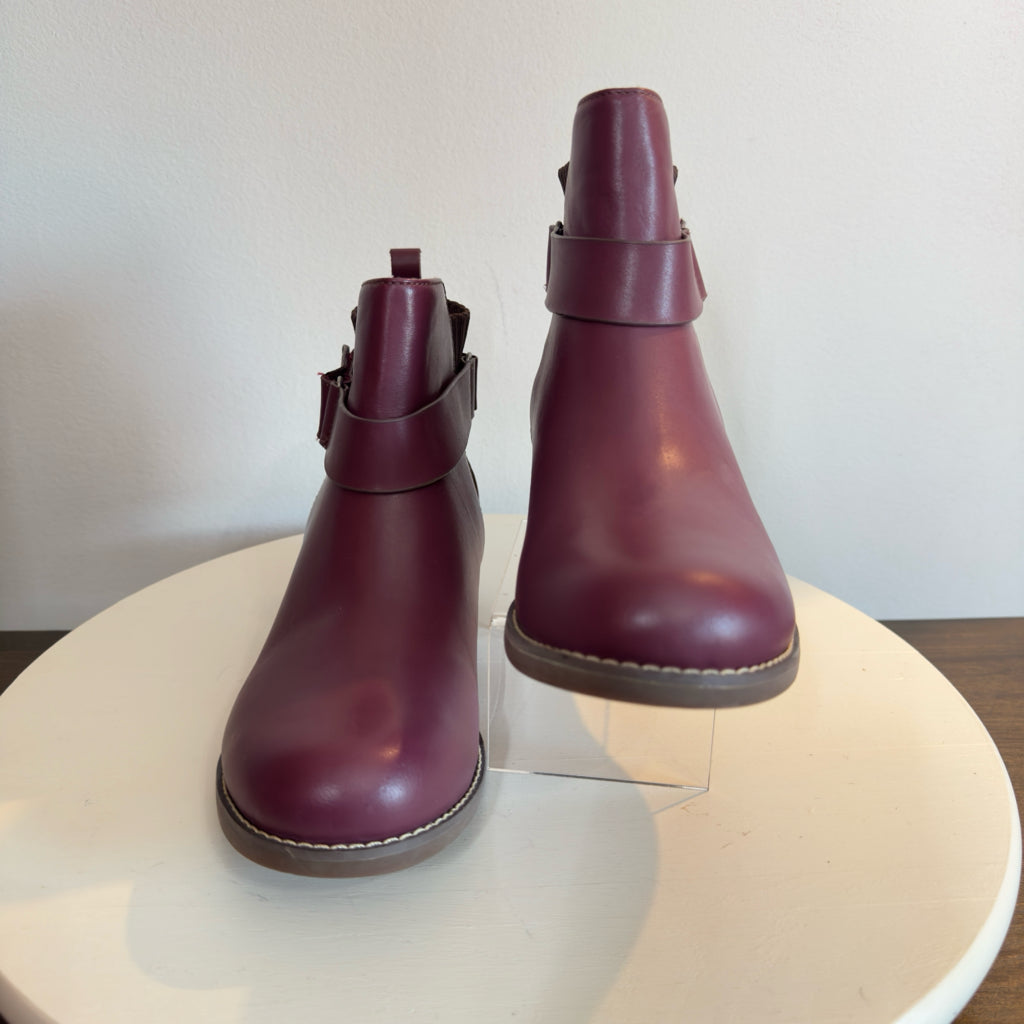 Spenco Park Avenue Bootie - Burgundy - Size 8.5 B