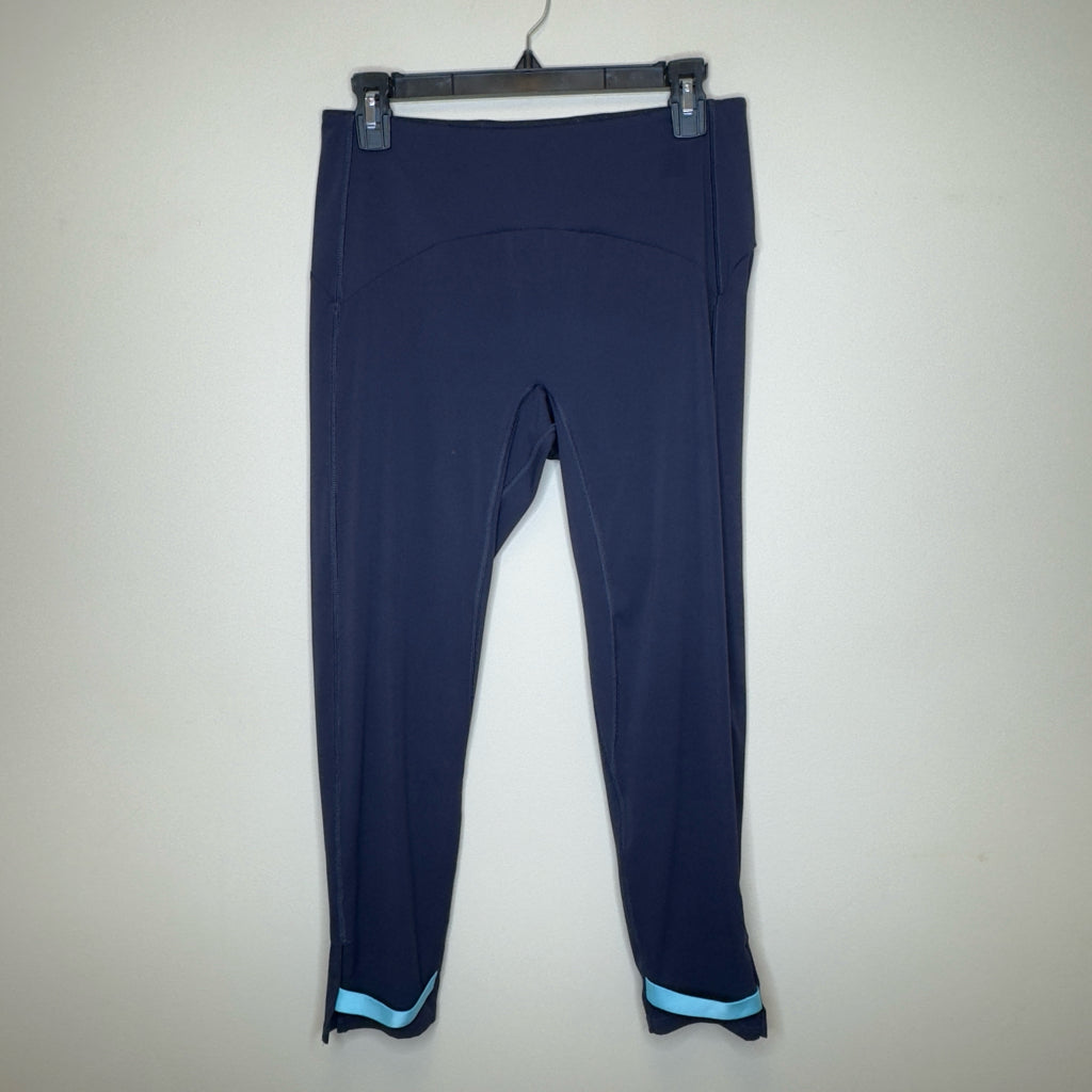Zyia Active Navy Blue Strap Deluxe High Rise Leggings - Size 8-10