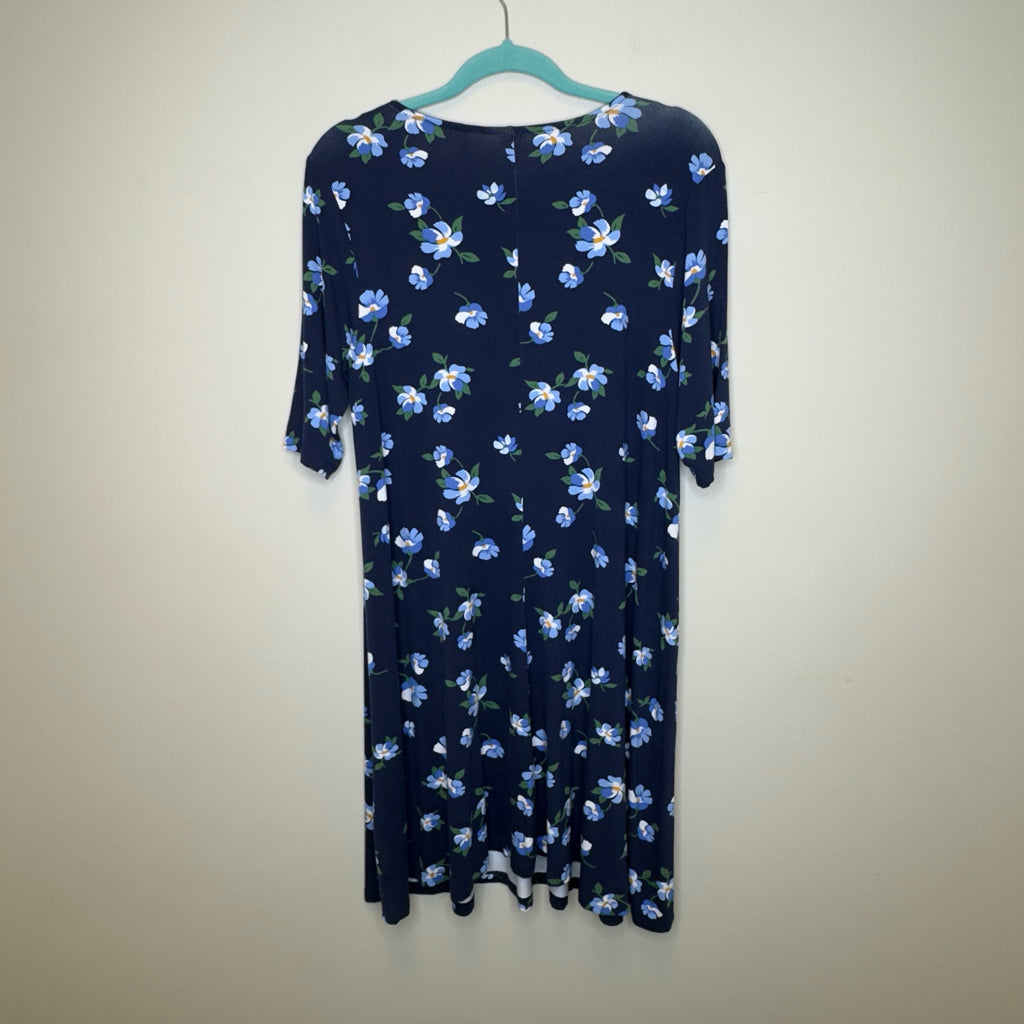 Old Navy Floral Print T-Shirt Dress - Size Large