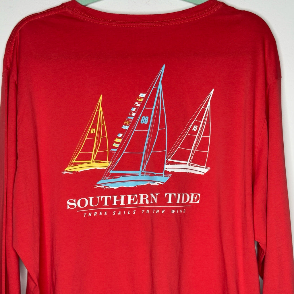 Men's Southern Tide Long Sleeve Tee - Size XL
